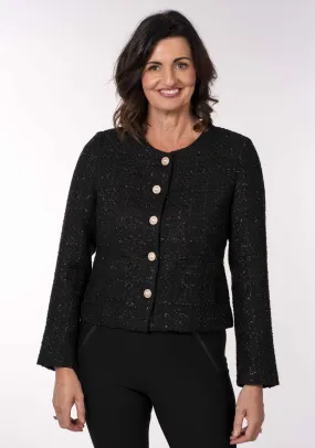 Boucle Blazer - Black