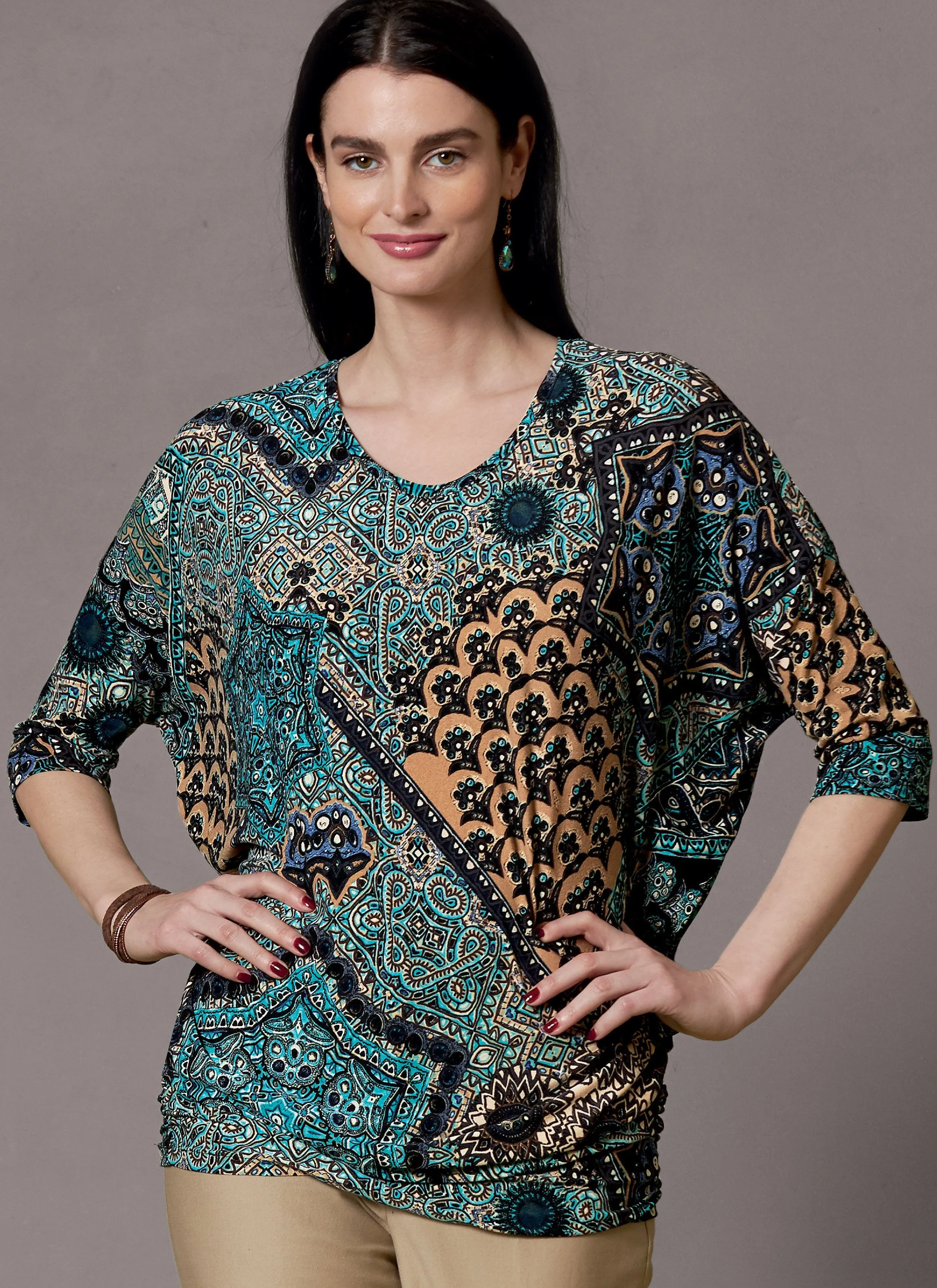 Butterick 6854 Misses' Tops and Tunic Pattern