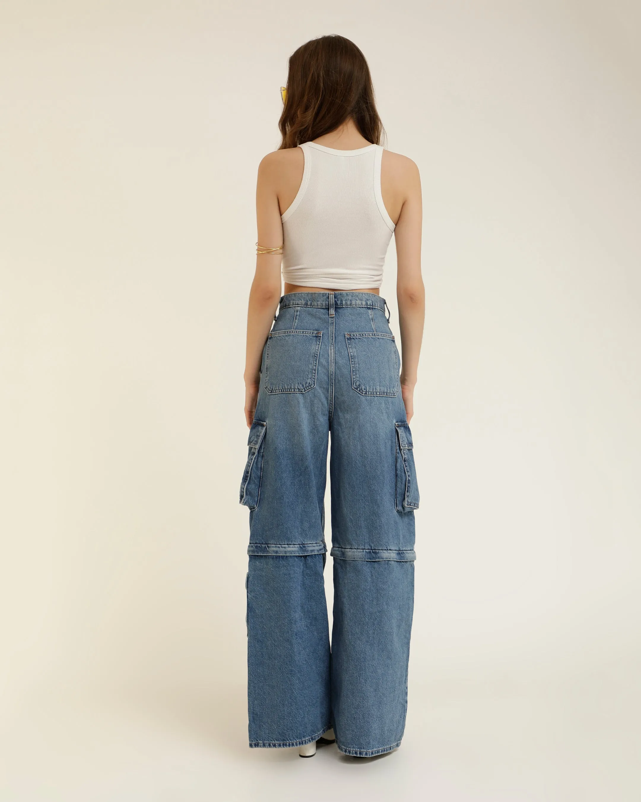 CONVERTIBLE CARGO JEANS