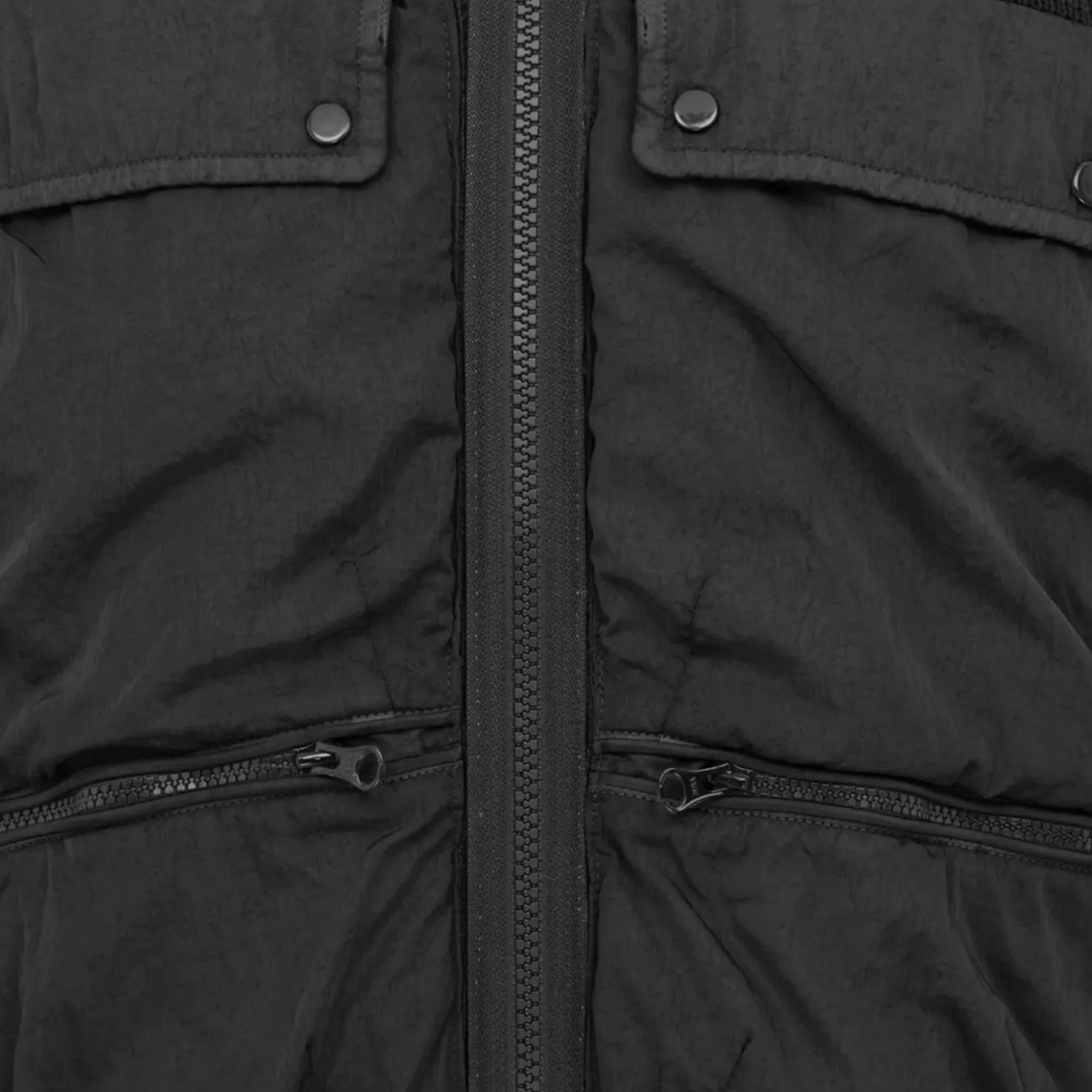 C.P Company Lambswool Mixed Utility Zipped Knit