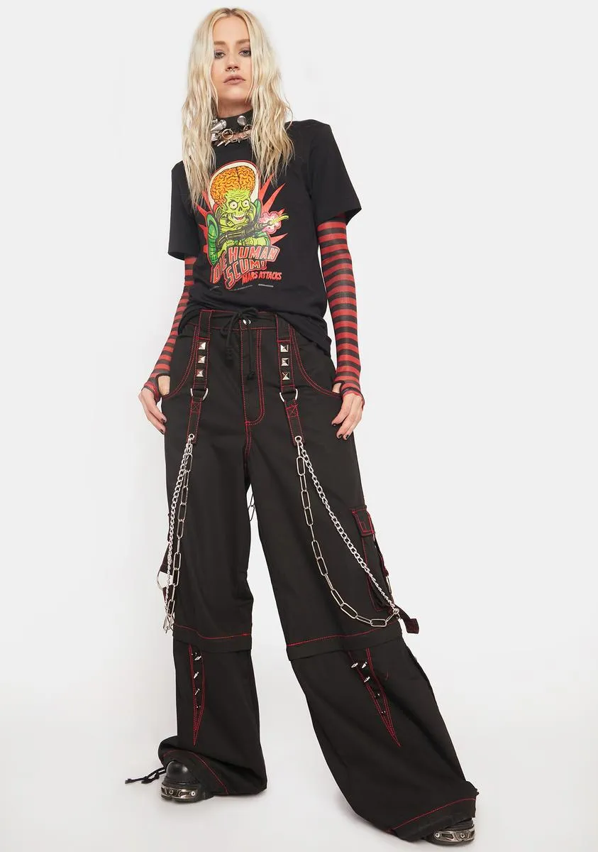 Dagger Wide Leg Pants