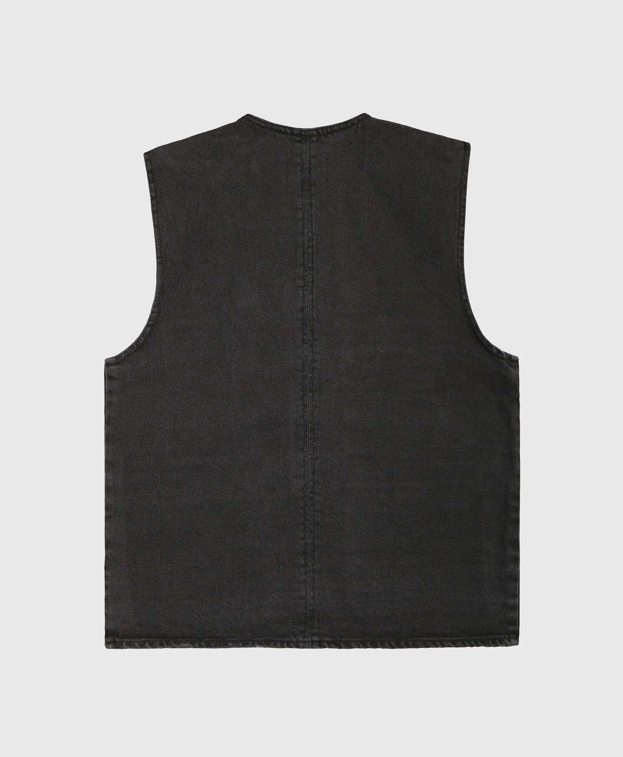 Denim Utility Vest