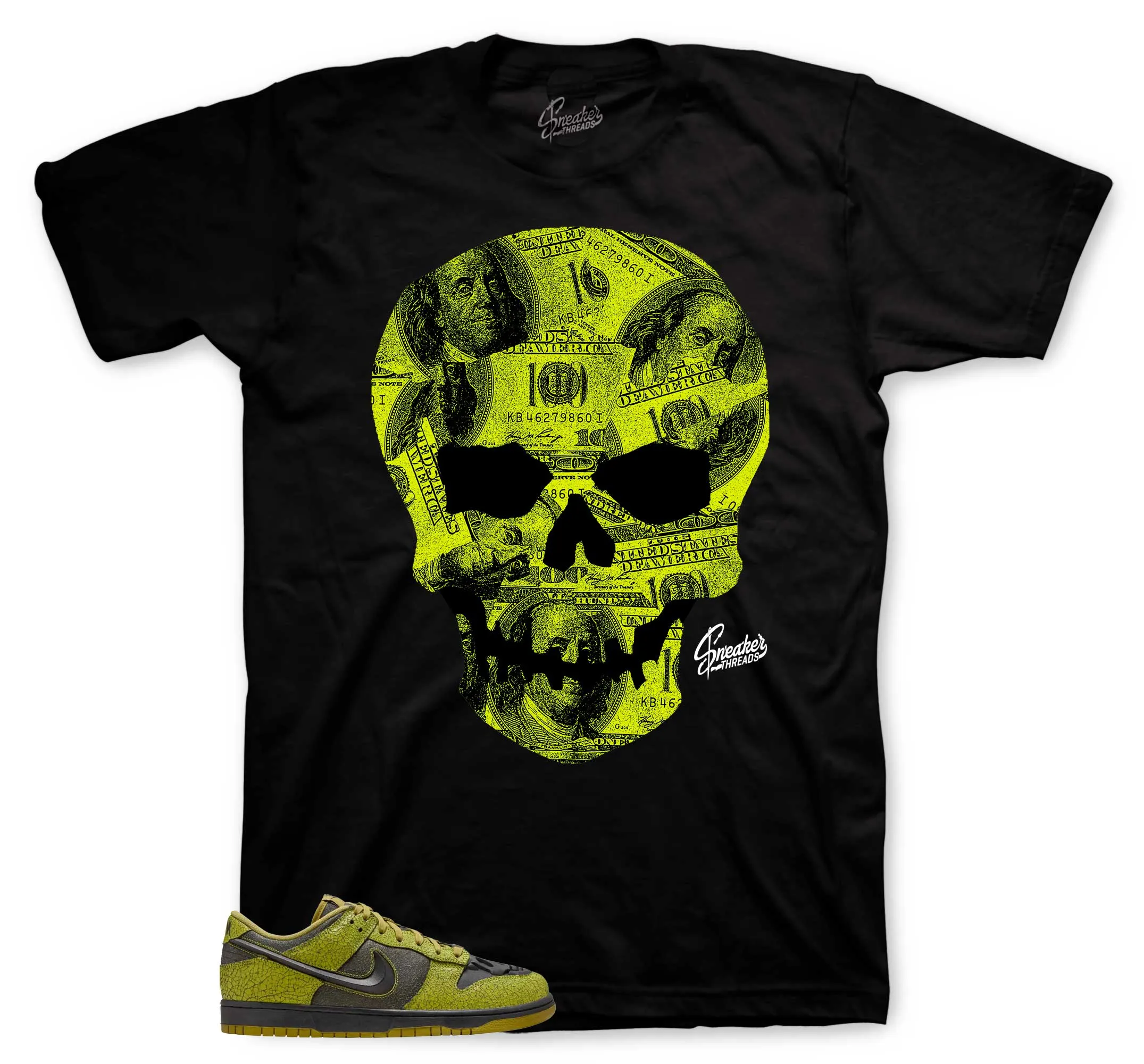 Dunk Low Halloween Skull Money Shirt