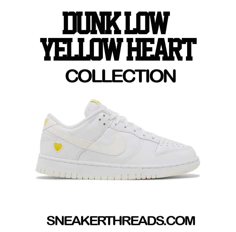 Dunk Low Yellow Heart Dunk In Love Shirt