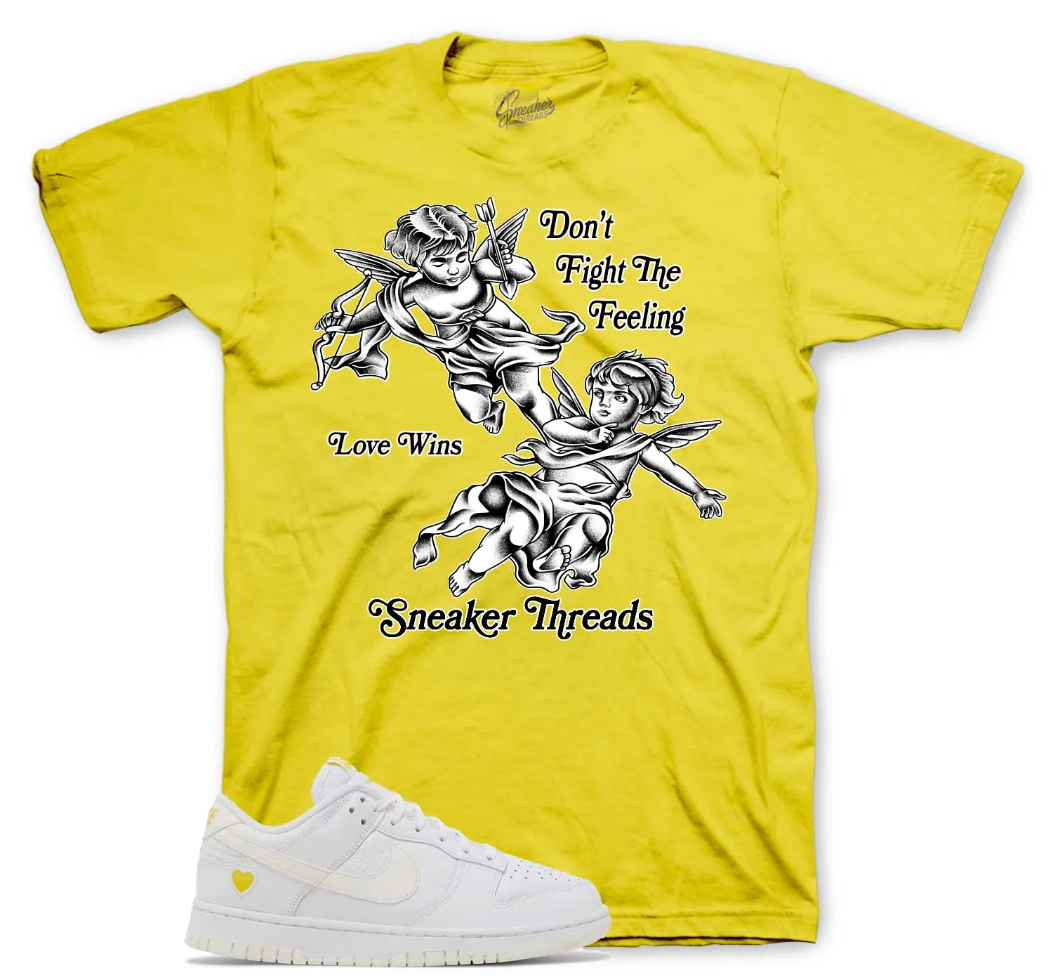 Dunk Low Yellow Heart Love Wins Shirt