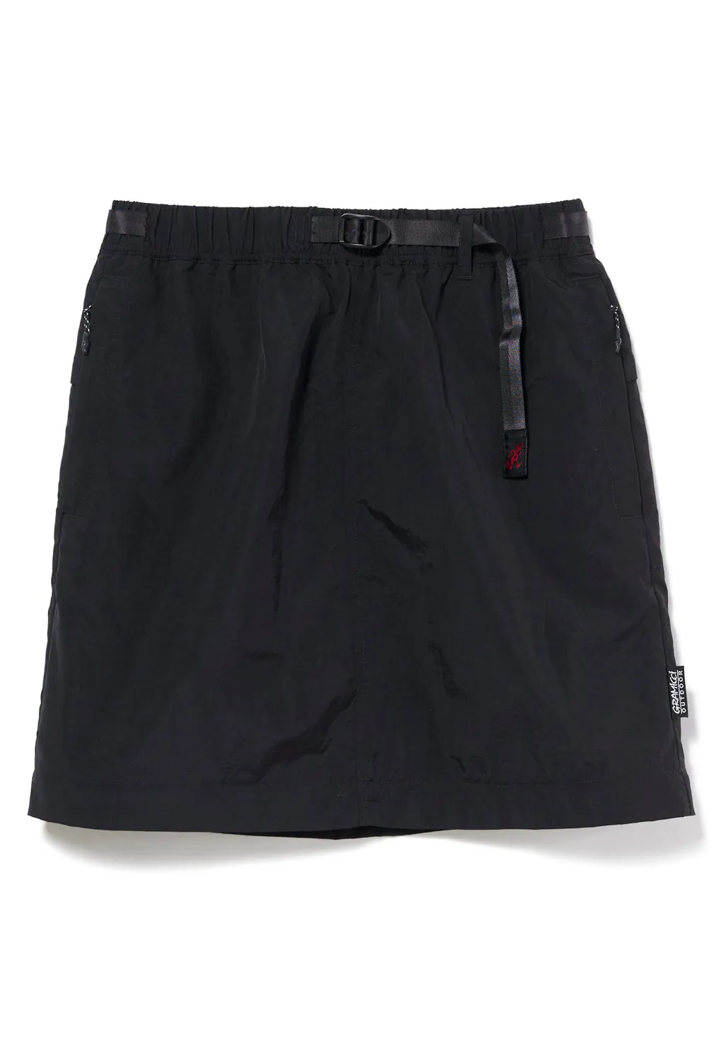 Gramicci Women's Convertible Micro Ripstop Skirt - Black