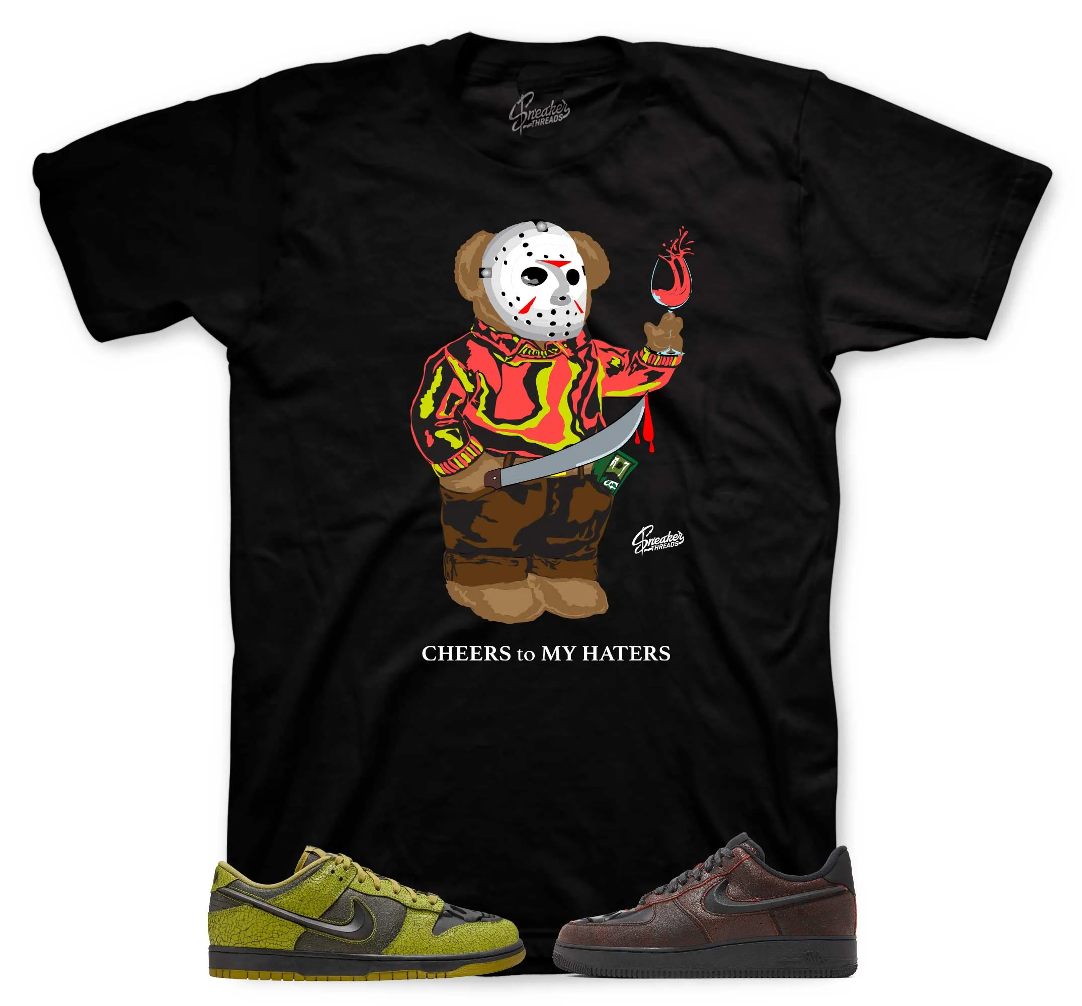 Halloween Skull Jason Bear Shirt