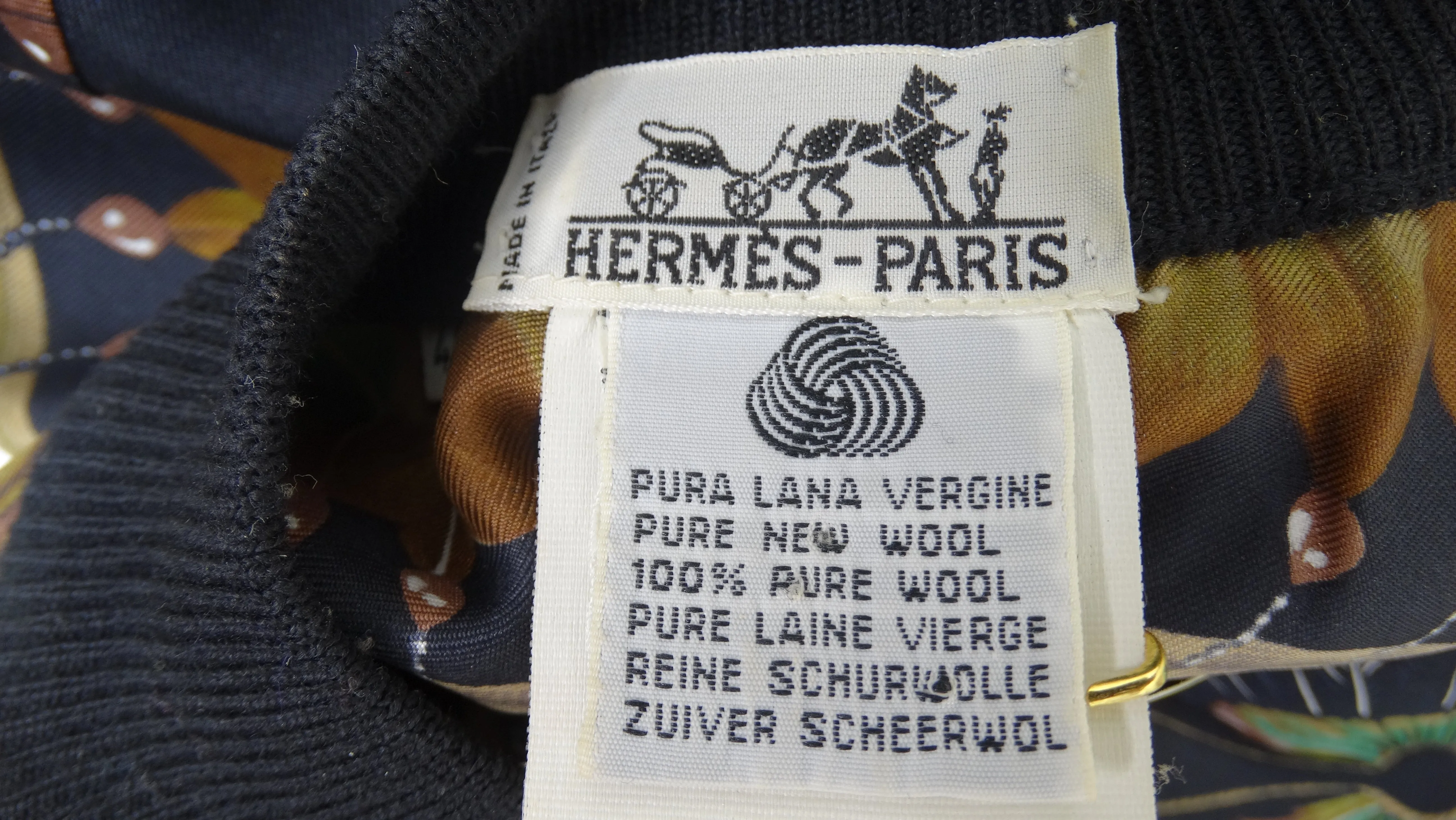 Hermés Brazil Scarf Crewneck Blouse