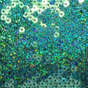 Hologram Stretch Sequins Mesh