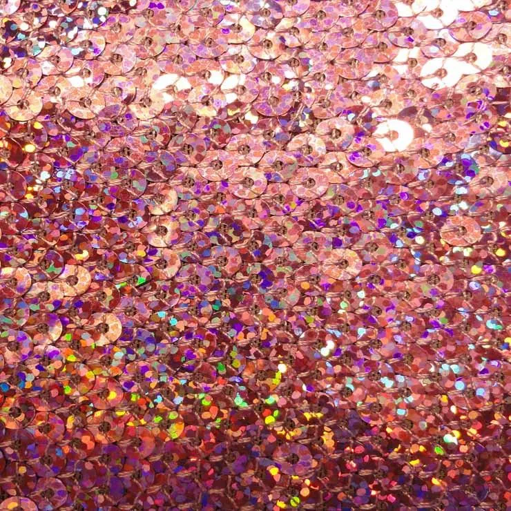 Hologram Stretch Sequins Mesh