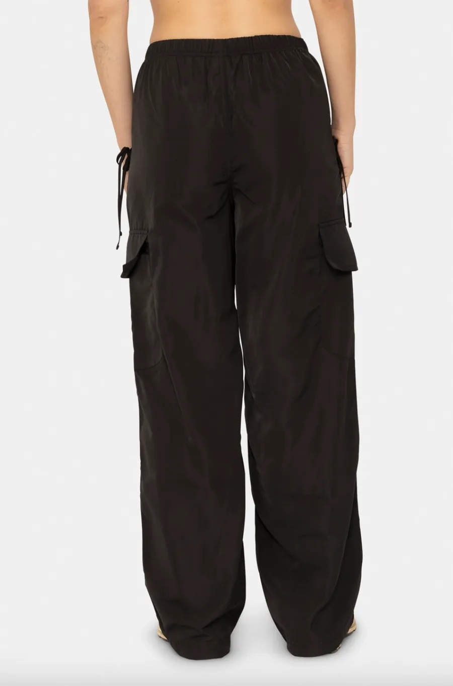 jaden satin cargo pants