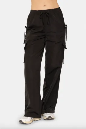 jaden satin cargo pants