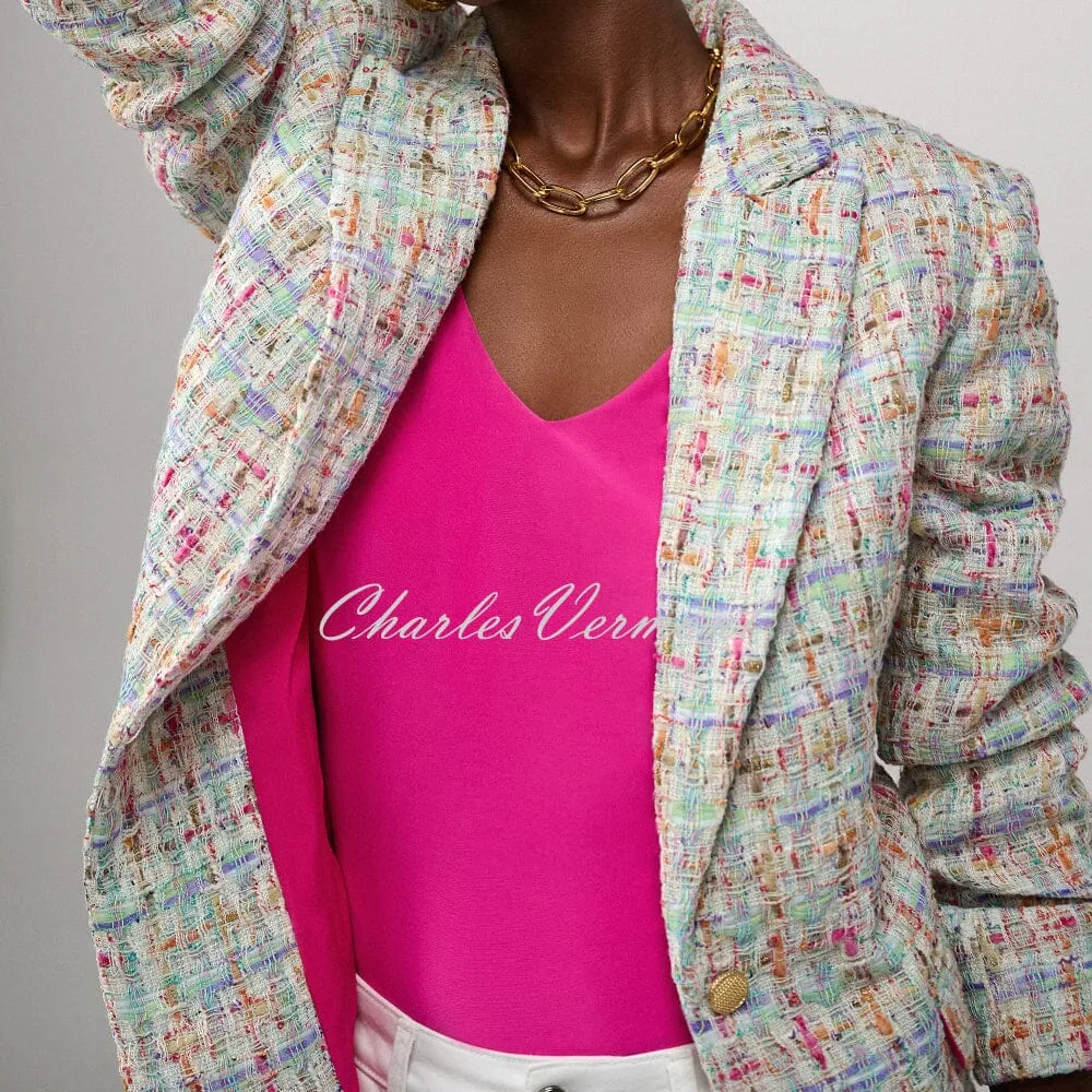 Joseph Ribkoff Textured Blazer Jacket - Style 241927