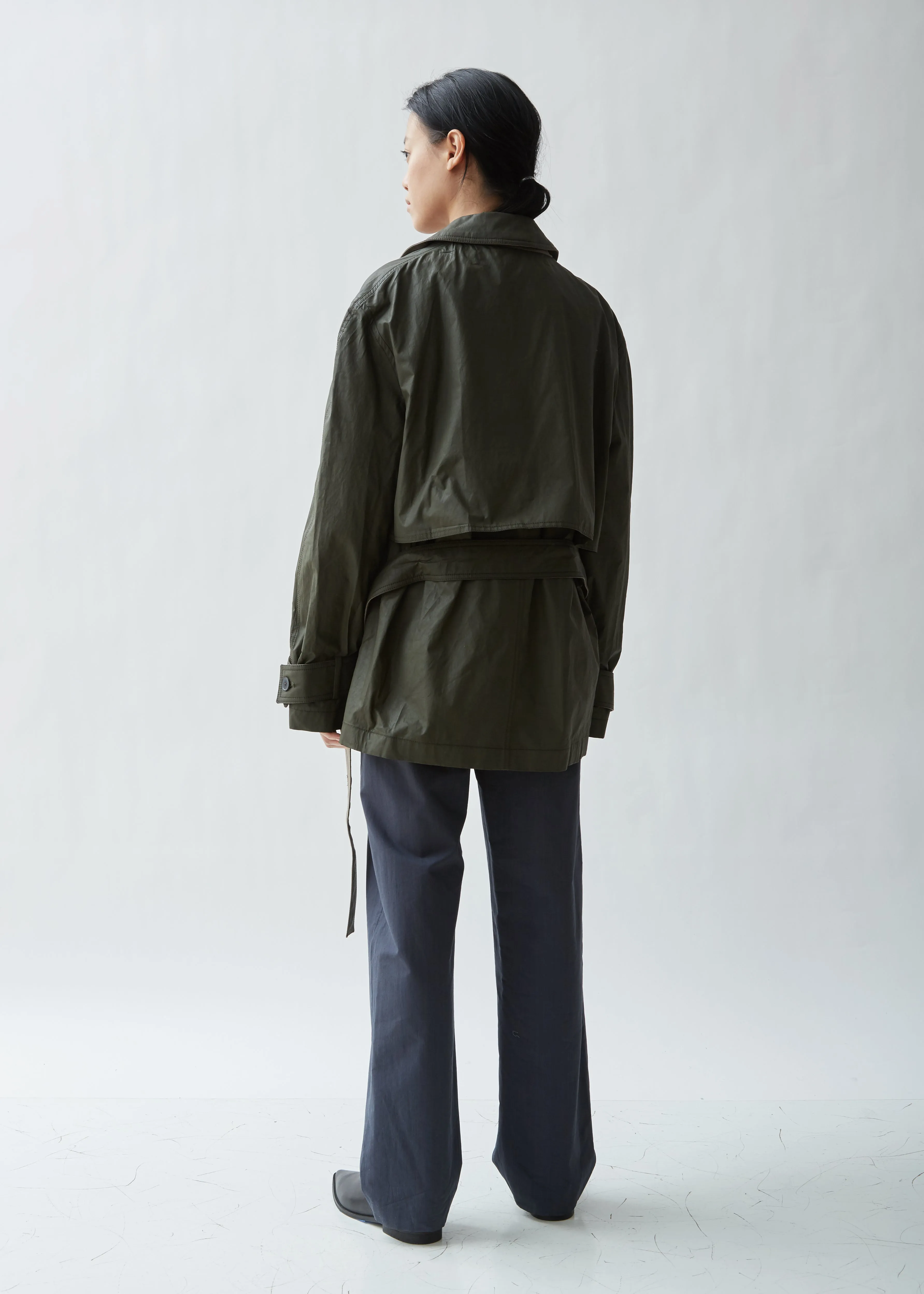 Khaki Caban Jacket