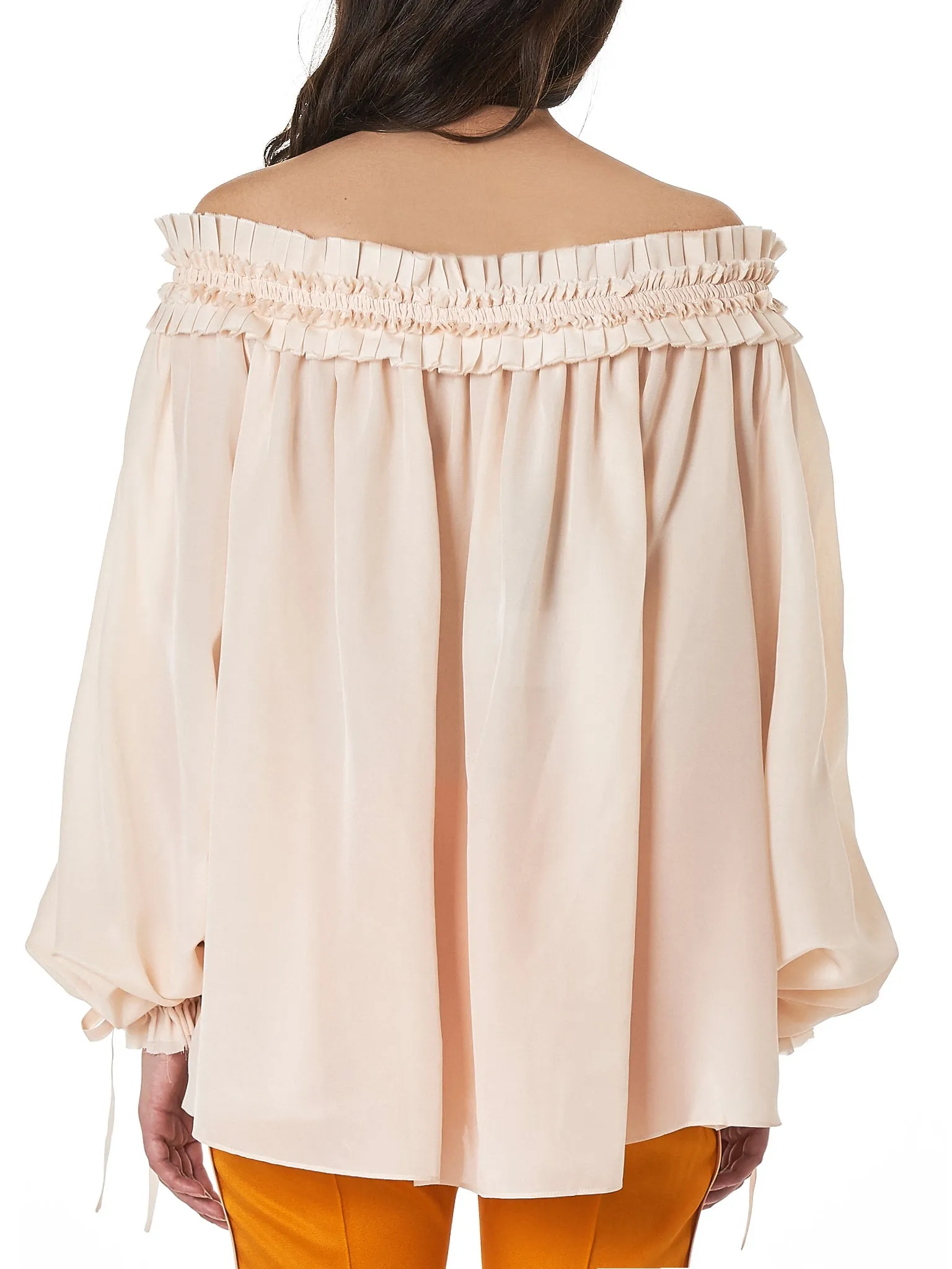 Layered Ruffle Blouse (184-1804-100-021)