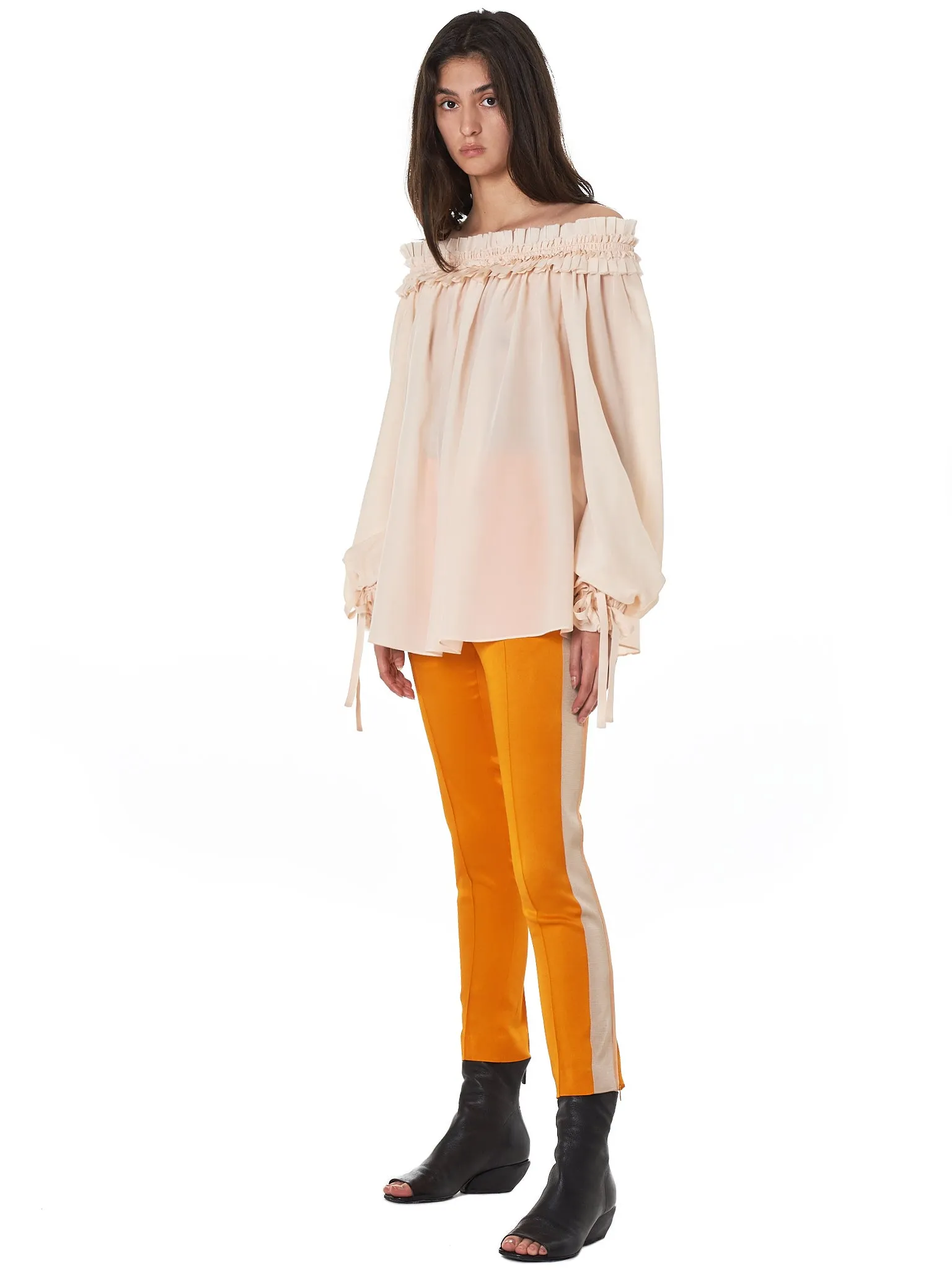 Layered Ruffle Blouse (184-1804-100-021)