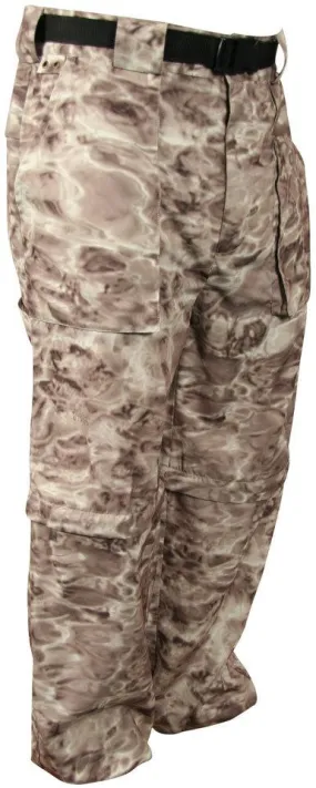 Mens Wading Convertible Camo Fishing UV Pants | Aqua Design