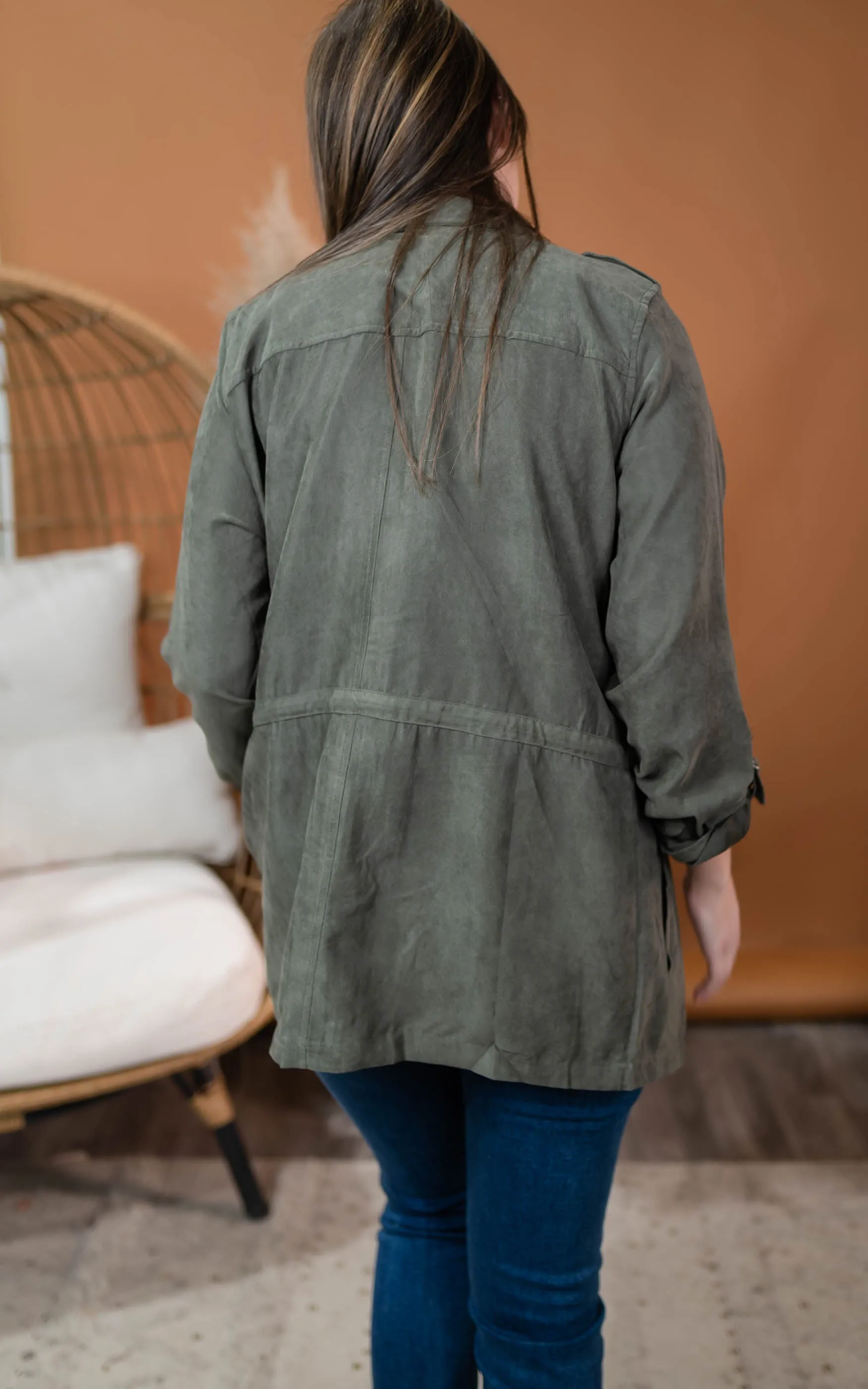 Utility Jacket Soft Texture - Final Sale