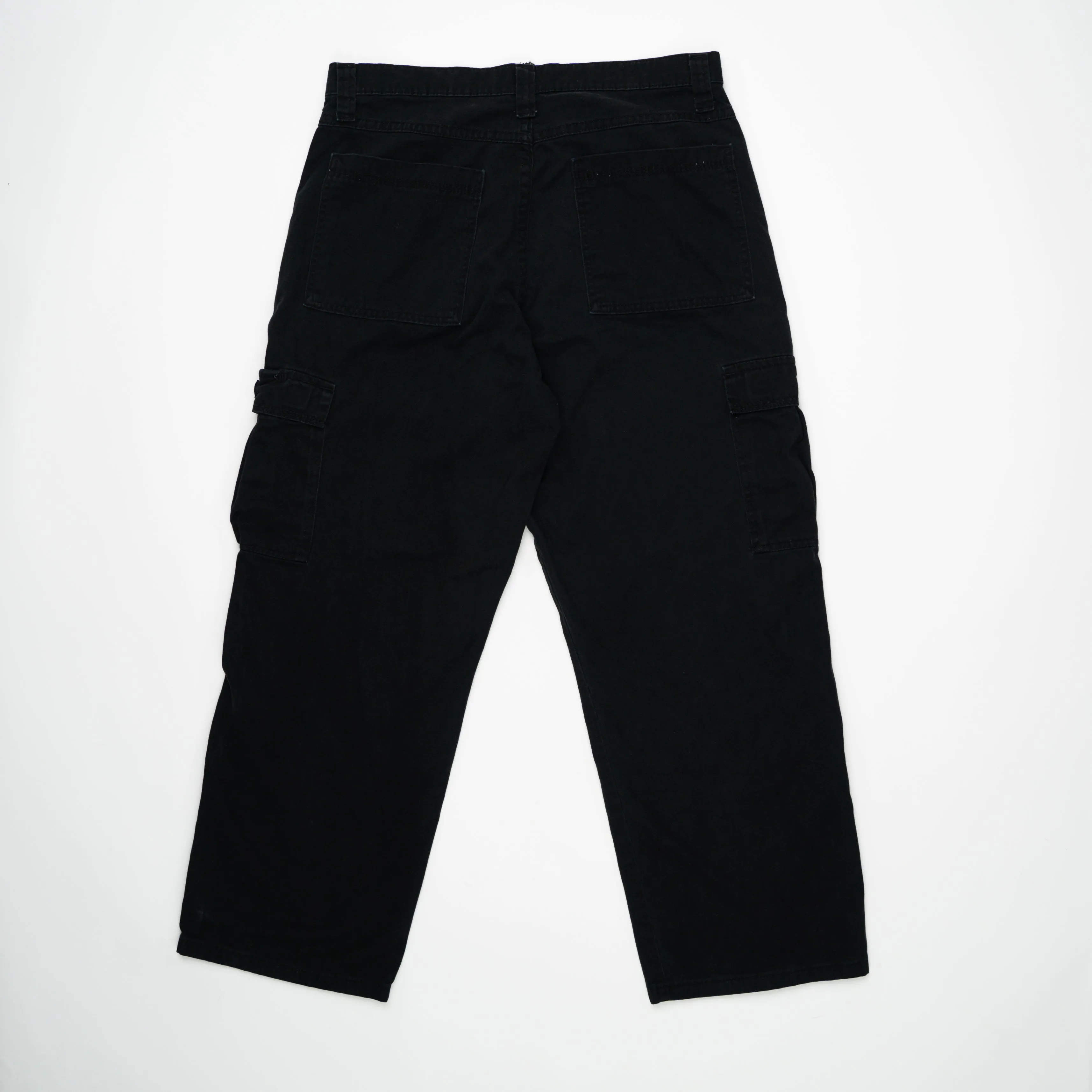 Vintage Black Wrangler Cargo Pants (32 x 30)