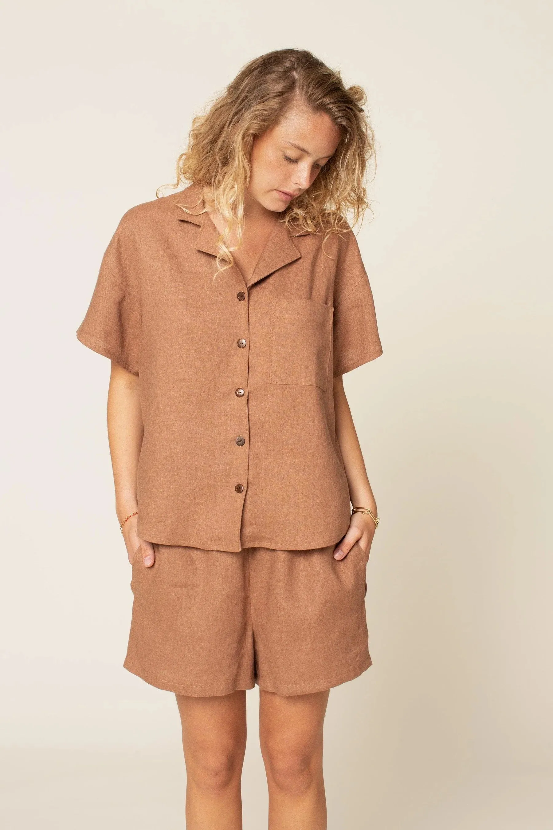 Wardrobe by Me -Camp Shirt and Shorts Sewing Pattern