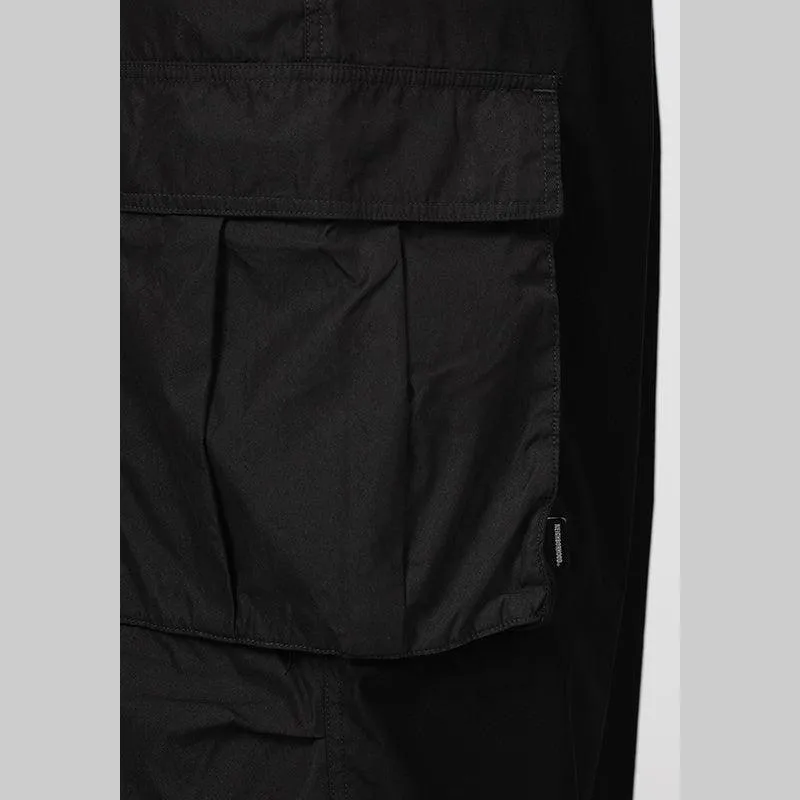 Wide Cargo Pant - Black