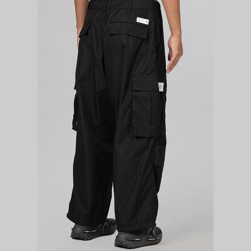 Wide Cargo Pant - Black