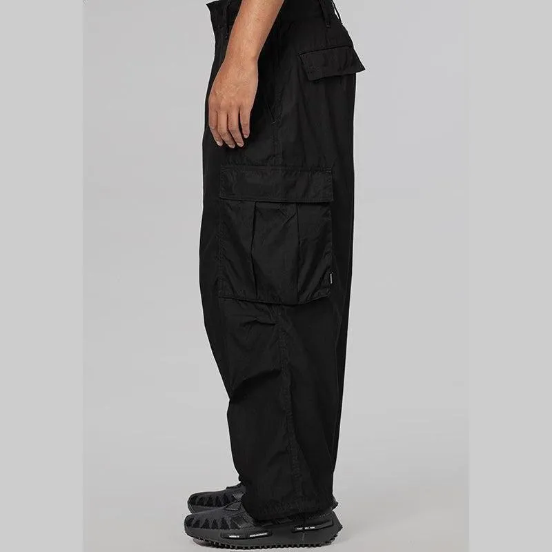 Wide Cargo Pant - Black