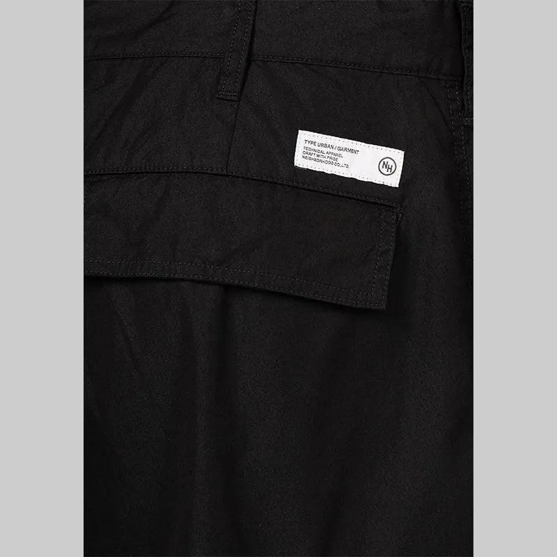 Wide Cargo Pant - Black